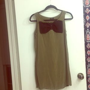 Olive green dress
